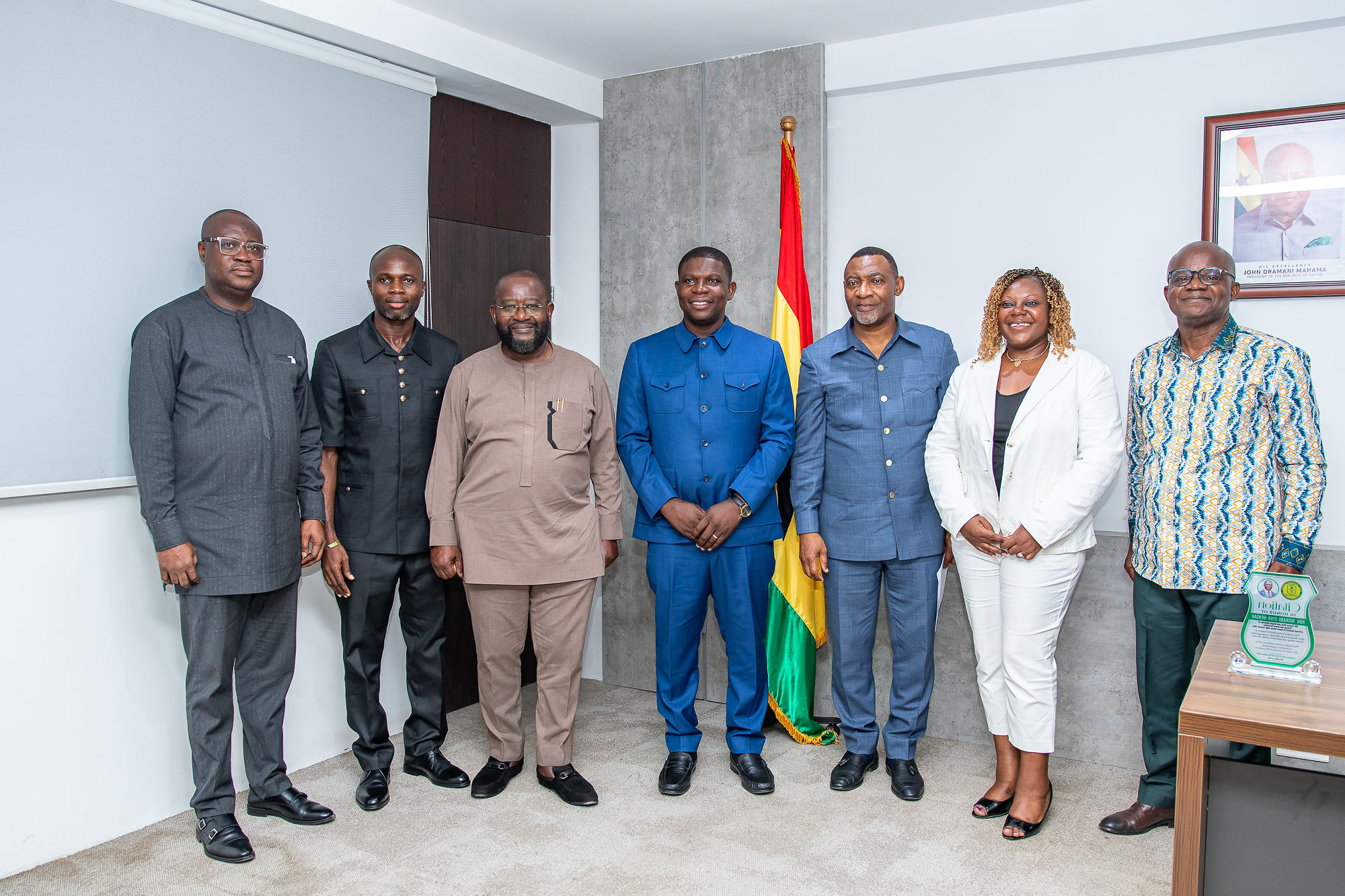 Ghana Energy Awards Opens 10th Anniversary Activities with Courtesy Call on Ministry
